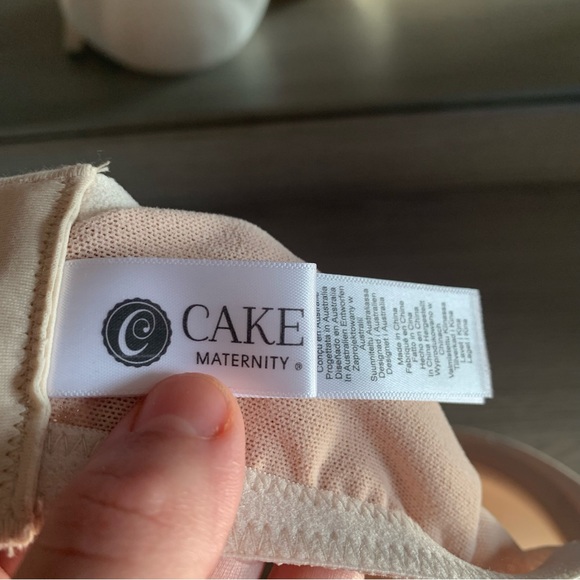 NWT Cake Maternity Beige Underwire Nursing Bra 38F - Picture 6 of 7